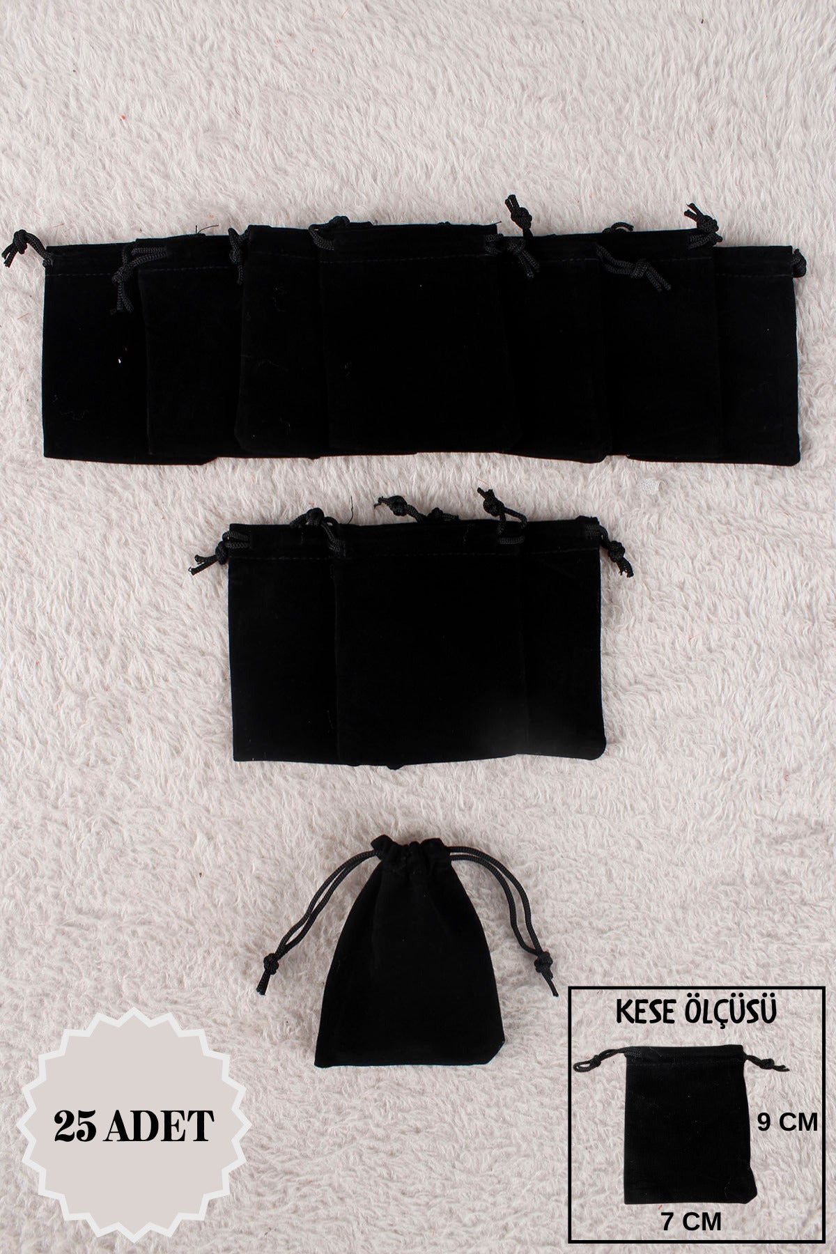 Düz Organze Tül Kese 50 Adet 9x12 Cm Kına, Çerez, Kuruyemiş Hediyelik Altın Söz Bohça Tesbih