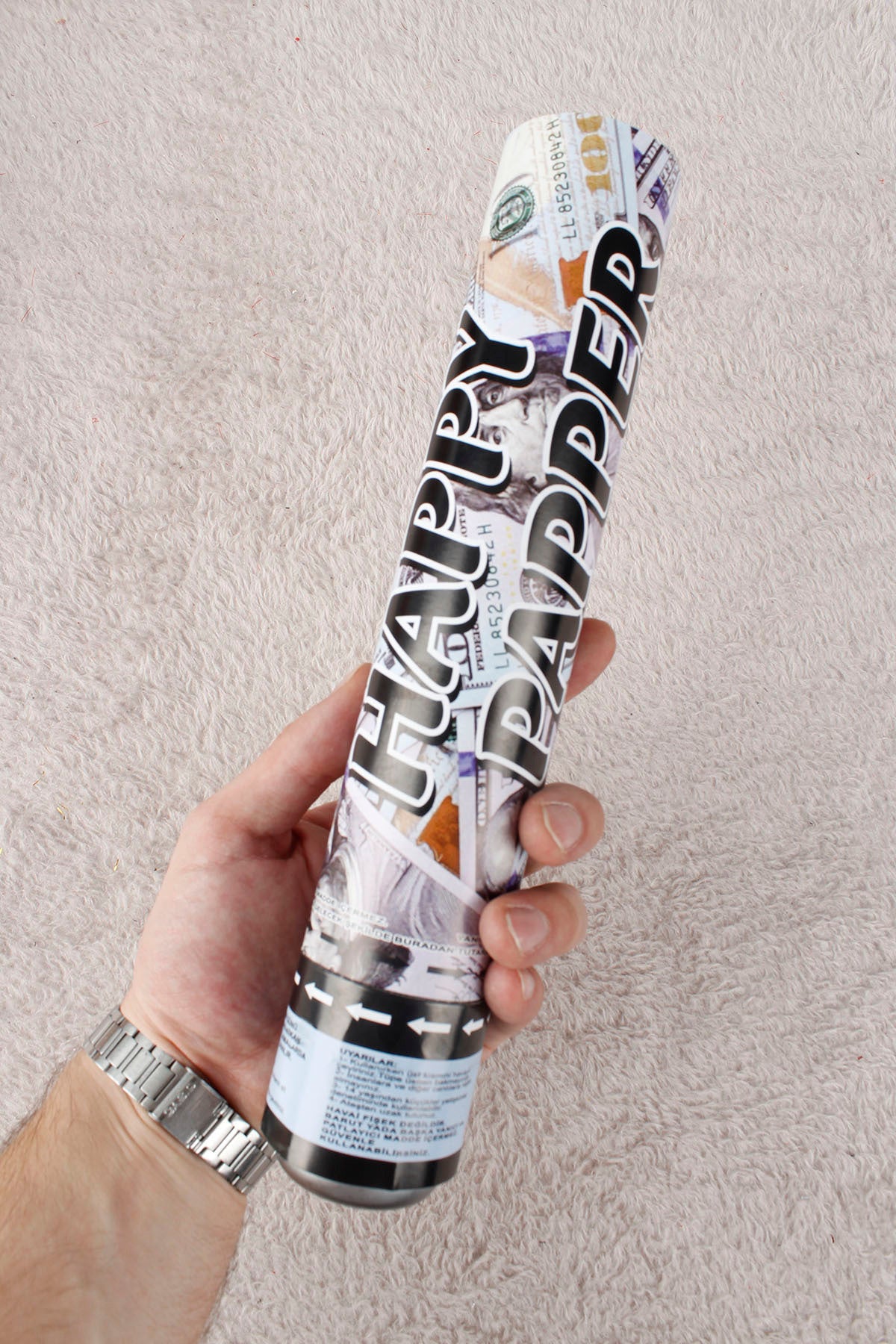 5'li Dolar Konfeti 30 cm - Kına, Düğün, Bride, Nikah, Parti, Nişan, Doğum Günü, Organizasyonlar