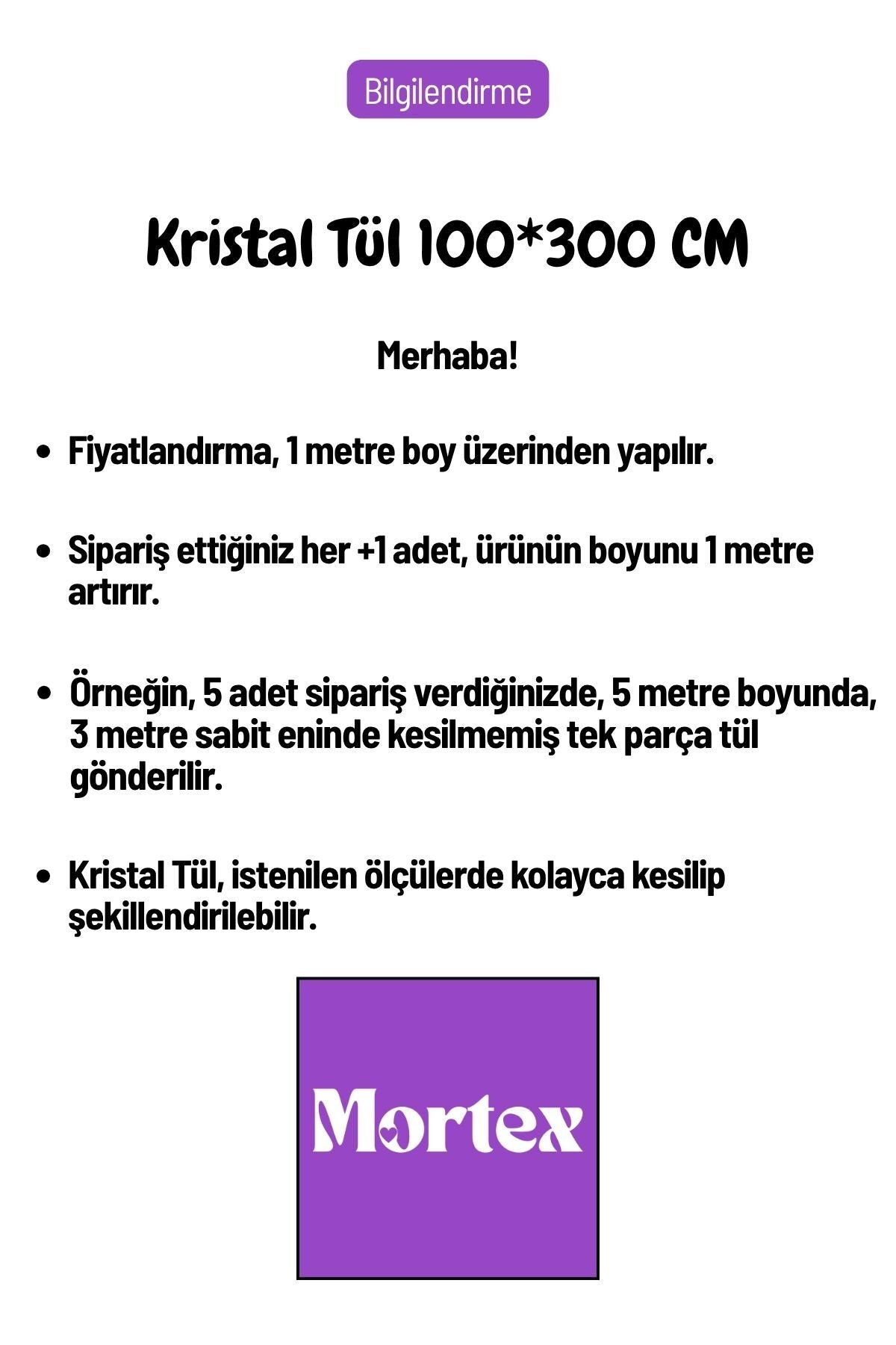 Kristal Tül Boy 1 MT En Sabit 3 MT Nişan, Kına, Düğün, Bohça, Kapı, Doğum Parti Süslemesi