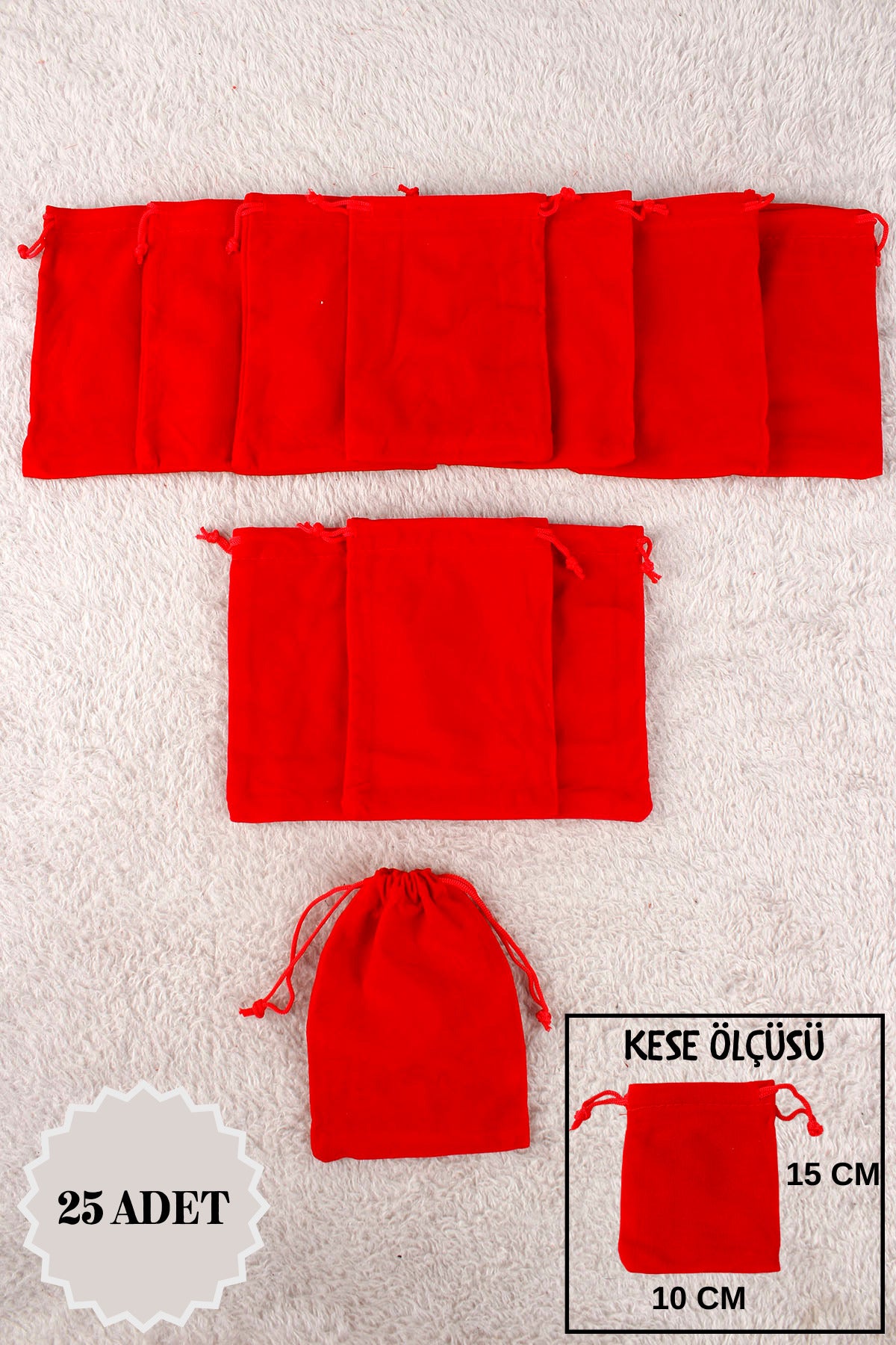 Düz Organze Tül Kese 50 Adet 9x12 Cm Kına, Çerez, Kuruyemiş Hediyelik Altın Söz Bohça Tesbih