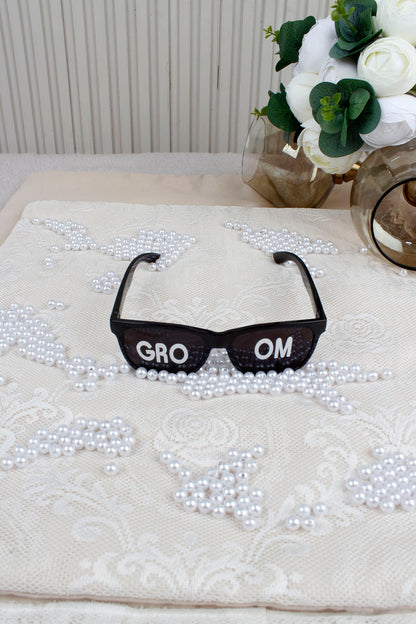 10 Adet Düz Klasik Gelin Damat Parti Gözlüğü, Düğün, Nişan, Kına, Bekârlığa Veda, Fotoğraf Çekimi, Doğum Günü, Bride to Be, Sünnet ve Organizasyon Aksesuarı Gözlüğü